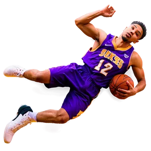 Tyrese Haliburton Dunk Action Png Pla67 PNG image