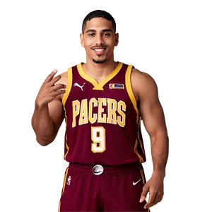 Tyrese Haliburton Pacers Uniform Png 06132024 PNG image