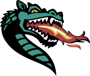 U A B Blazers Dragon Logo PNG image