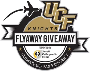U C F Knights Flyaway Giveaway Logo PNG image