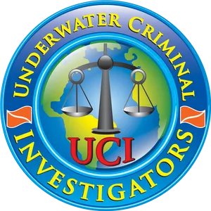 U C I Underwater Criminal Investigators Logo PNG image