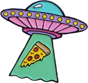 U F O_ Abducting_ Pizza_ Slice