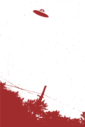 U F O Sighting Over Powerlines PNG