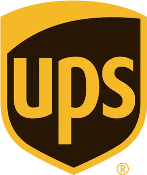 U P S Logo Shield Design PNG image