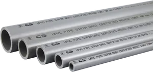 U P V C Pipes Stacked PNG