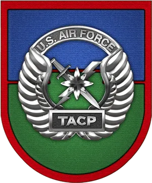 U S Air Force T A C P Emblem