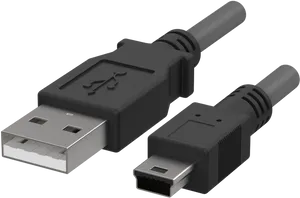 U S B Cable Connectors Isolated PNG image