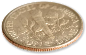 U S Dime Coin Transistor Comparison PNG image