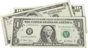 U S Dollar Bills Denominations PNG image