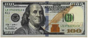 U S100 Dollar Bill Front PNG image