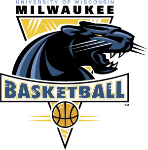 U W M Panthers Basketball Logo