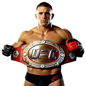 Ufc International Champion Belt Png Dmd PNG image