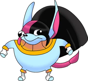 Ugandan_ Knuckles_ Batman_ Fusion_ Character PNG image