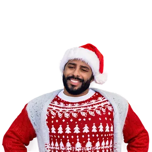 Ugly Christmas Sweater Contest Winner PNG Eat