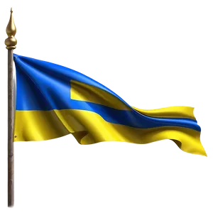 Ukraine Flag PNG 05042024