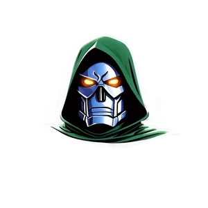 Ultimate Dr Doom Illustration Png Puw40 PNG image