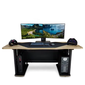 Ultimate Gaming Desk Setup PNG 36 PNG