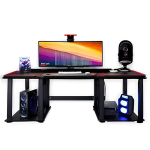 Ultimate Gaming Desk Setup PNG 43 PNG