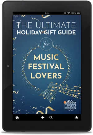 Ultimate Holiday Gift Guide Music Festival Lovers PNG