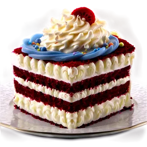 Ultimate Red Velvet Cake Png 14 PNG image