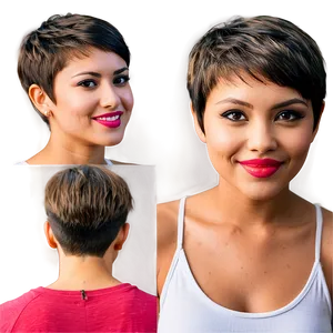 Ultimate Short Haircut PNG Vpt