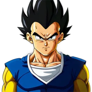 Ultra Ego Vegeta's Dominance Displayed Png 06122024 PNG image