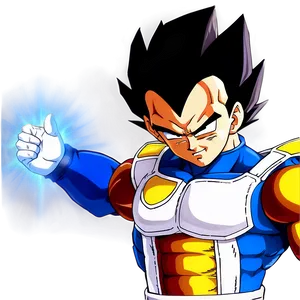 Ultra Ego Vegeta's Powerful Impact Png 06122024 PNG image