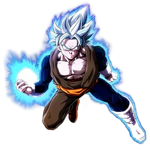 Ultra Instinct Aura Blast PNG Dyp