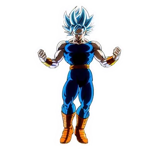 Ultra Instinct Aura Cascade PNG 77