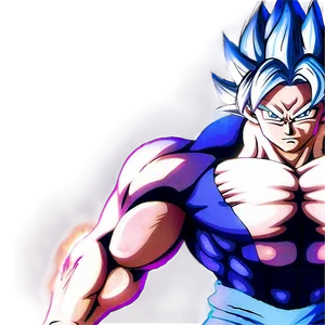 Ultra Instinct Aura Glow PNG Wav