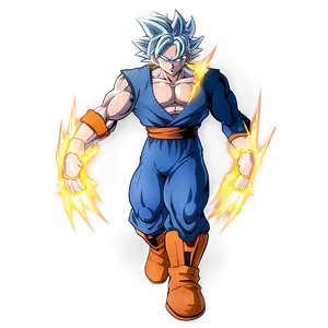Ultra Instinct Aura Sparkle PNG Kha