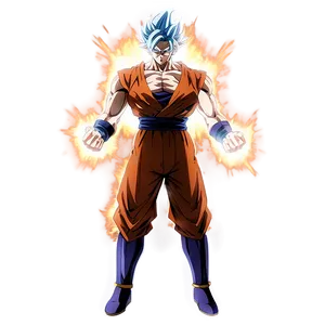 Ultra Instinct Aura Storm PNG Xnu