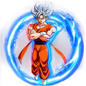 Ultra Instinct Aura Whirlwind PNG Cyb57 PNG