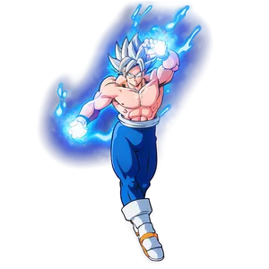 Ultra Instinct Energy Aura Png Emv PNG image