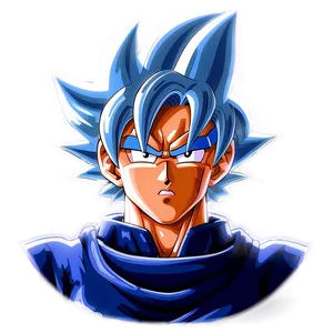 Ultra Instinct Goku Artwork Png Xic88 PNG image