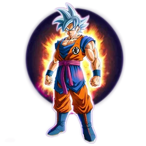 Ultra Instinct Goku Energy Ball Png 06122024 PNG image