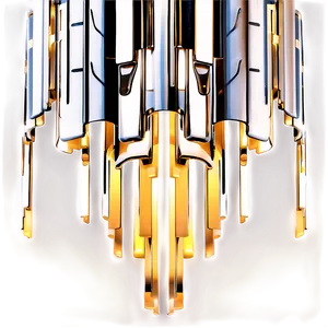 Ultra Modern Chandelier Png 06282024 PNG image