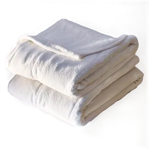 Ultra-soft White Blanket PNG 06282024 PNG