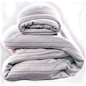 Ultra-soft White Blanket PNG Pkd9 PNG