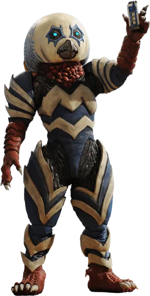 Ultraman Alien Adacic Holding Device PNG image