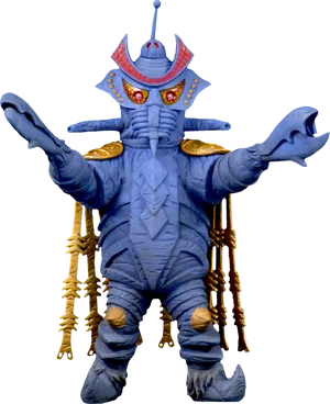 Ultraman Alien Baltan Figure PNG image