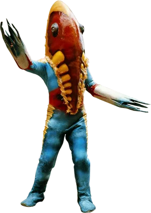 Ultraman Monster Pose PNG