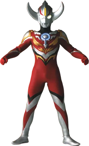 Ultraman Tiga Standing Pose PNG image