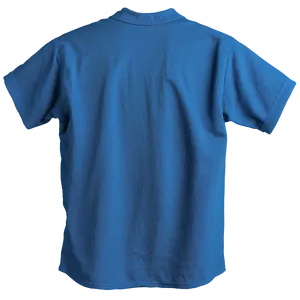 Ultramarine Blue Blank Shirt PNG 06272024 PNG