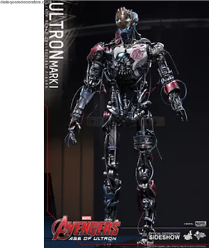 Ultron Mark I Collectible Figure PNG image