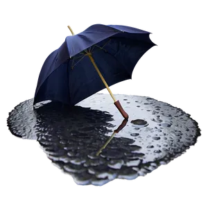 Umbrella In Puddle PNG Shj PNG