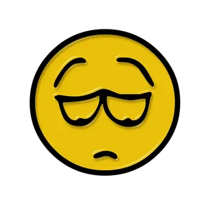 Unamused Yellow Emoji