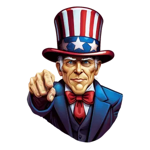 Uncle Sam American Icon Png Tbf89 PNG image