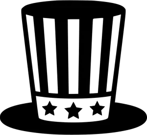 Uncle Sam Hat Graphic PNG