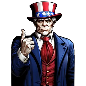 Uncle Sam Mascot Png 06122024 PNG image